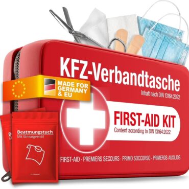 ЗАДЪЛЖИТЕЛНО ЗА ВСЕКИ АВТОМОБИЛ! CAR FIRST AID KIT – НОВ СТАНДАРТ 2026 - ИДЕАЛЕН ЗА ГЪРЦИЯ